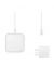 Samsung 25W PD 3 Pin Wireless Charging Adapter White (EP-P2400) - On Installments - IS-0112