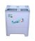Homage Sparkle Top Load Semi Automatic Washing Machine Blue 11Kg (HW-49102-Glass) - On Installments - IS-0081