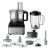 Braun Household  800W,  Si Purease 12 In 1 Food Processor,2.1L Bowl, Metal Design, Black FP3235 MZ