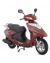 United US 100 Petrol Scooter Automatic - 2024 Model-Maroon - On Installments - IS-0142