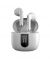 Ronin Wireless Earbuds With Digital Display (R-190)-White - ISPK-0108