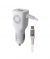 Vizo Daimond Car Charger With 4 Antigate Lights - White - ISPK-0138