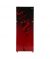 PEL Curved Glass Door Freezer-on-Top Refrigerator 11 cu ft (PRCGD-6360)-Maroon Blaze - On Installments - IS-0160