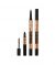 Muicin 3 In 1 Eye Brow Pencil Black - 01  - ISPK-0157