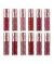 Muicin New Lip Wardrobe Liquid Lipsticks Set Of 12  - ISPK-0157