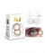 Muicin Mr & Mrs Party Wear Colored Eye Contact Lenses-Platinum  - ISPK-0157