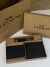 Coach Men’s Wallet and Keychain Gift Set - BLACK