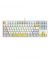 A4Tech Bloody RGB Mechanical Keyboard Red Switch (S87)-Energy White - On Installments - IS-0172