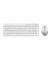 A4Tech Air2 Rechargeable Bluetooth Wireless Combo Set (FB2800C)-White - On Installments - IS-0172