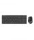 A4Tech Air2 Rechargeable Bluetooth Wireless Combo Set (FB2800C)-Black - On Installments - IS-0172
