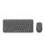 A4tech Fstyler Quiet Key Compact Combo Desktop (FG3200 Air)-Grey - On Installments - IS-0172
