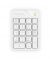 A4tech Fstyler 2.4G Wireless Numeric Keypad (FGK21C)-White - On Installments - IS-0172