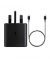 Samsung 45w 3 Pin Power Adapter With 1.8m Type C Cable - Black - On Installments - IS-0194