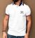Tommy Hilfiger Slim Fit Signature Logo Polo - White