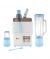 National Gold 3 In 1 Juicer Blender With Glass Jar (JB3OS) - On Installments - IS-0199