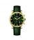 Timezone Vaur Edge Watch For Men (TZ-1334)-Green - On Installments - IS-0205