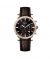 Timezone Vaur Epoch Watch For Men  (TZ-1334)-Coffee - On Installments - IS-0205