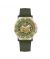 Timezone Monarch Chrono Watch For Men Gold Twotone (TZ-1311)-Green - On Installments - IS-0205