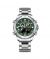 Timezone Crusader Legacy Watch For Men ( TZ-1305)-Green - On Installments - IS-0205