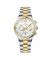 Timezone SoulSync Harmony Watch For Men Two Tone Golden (TZ-1323)-White - On Installments - IS-0205