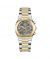 Timezone Voltamic Supreme Watch For Men Two Tone Golden (TZ-1326)-Grey - On Installments - IS-0205