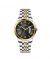 Timezone Prisma Spectra Watch For Men Two Tone Gold  (TZ-1332)-Black - On Installments - IS-0205
