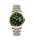 Timezone Prisma Spectra Watch For Men Two Tone Gold  (TZ-1332)-Green - On Installments - IS-0205