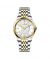 Timezone Prisma Spectra Watch For Men Two Tone Gold  (TZ-1332)-White - On Installments - IS-0205