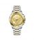 Timezone Chronograph Daystride Watch For Men Two Tone Gold (TZ-1325)-Gold - On Installments - IS-0205