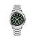 Timezone Chronograph Dayspire Watch For Men (TZ-1325)-Green - On Installments - IS-0205