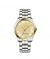 Timezone Verve Pulse Watch For Men Two Tone Gold (TZ-1331)-Gold - On Installments - IS-0205