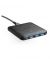 Anker PowerPort Atom III 4 Ports USB Charger - Black (A2045311) - On Installments - IS-0053