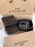 Men’s Accessory - CardCase , Wallet & Belt Set - Dark Brown