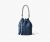 Marc Jacobs Grained Calfskin The Bucket Bag - BLUE