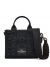 Marc Jacobs Black Mini Crystal Canvas Crossbody Bag - Black