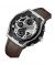 Naviforce Leather X Watch For Men Brown (nf-8051-7) - On Installments - IS-0140