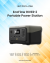 EcoFlow RIVER 2 Portable Power Station (Output: 300W, Capacity: 256Wh, X-Boost: 600W, PV Input: 110W)