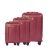 Flo/Track - Luggage Set 3pcs Red - JB Saeed Studio 