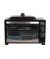 Gaba National Electric Oven With Hot Plate 38Ltr Black (GNO-1538) - On Installments - IS-0088