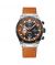 Naviforce Chronograph Men’s Watch Brown (NF-8027-10) - On Installments - IS-0140