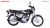 Honda CG 125 Self  - Black Silver | Free Helemt