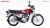 Honda CG 125 Self - Red Silver|Free Helmet